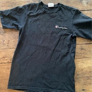 VTG Champion Black Short Sleeve Tee size M